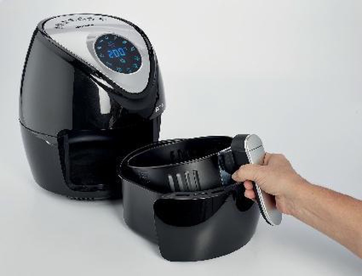 Ariete 4616/00 Heteluchtfriteuse 2,6L Vrijstaand Zwart Zilver
