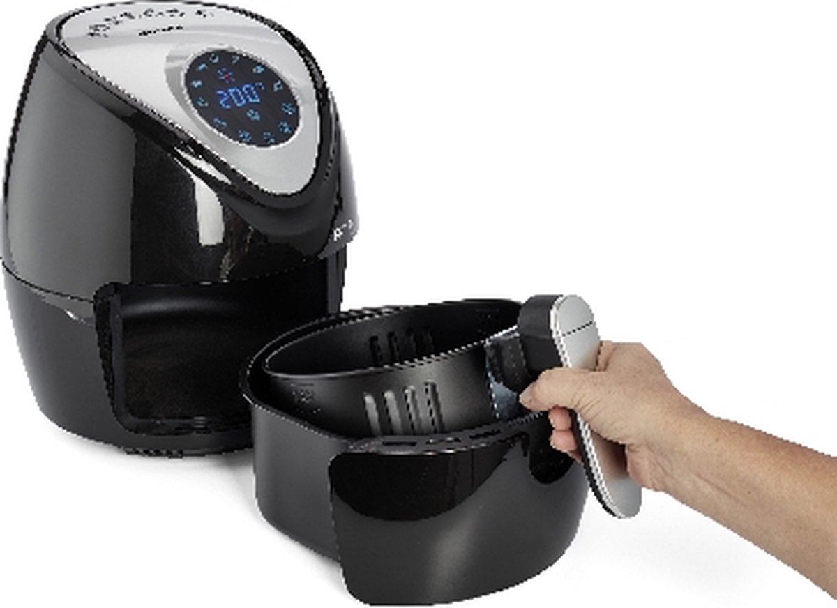 Ariete 4616/00 Heteluchtfriteuse 2,6L Vrijstaand Zwart Zilver