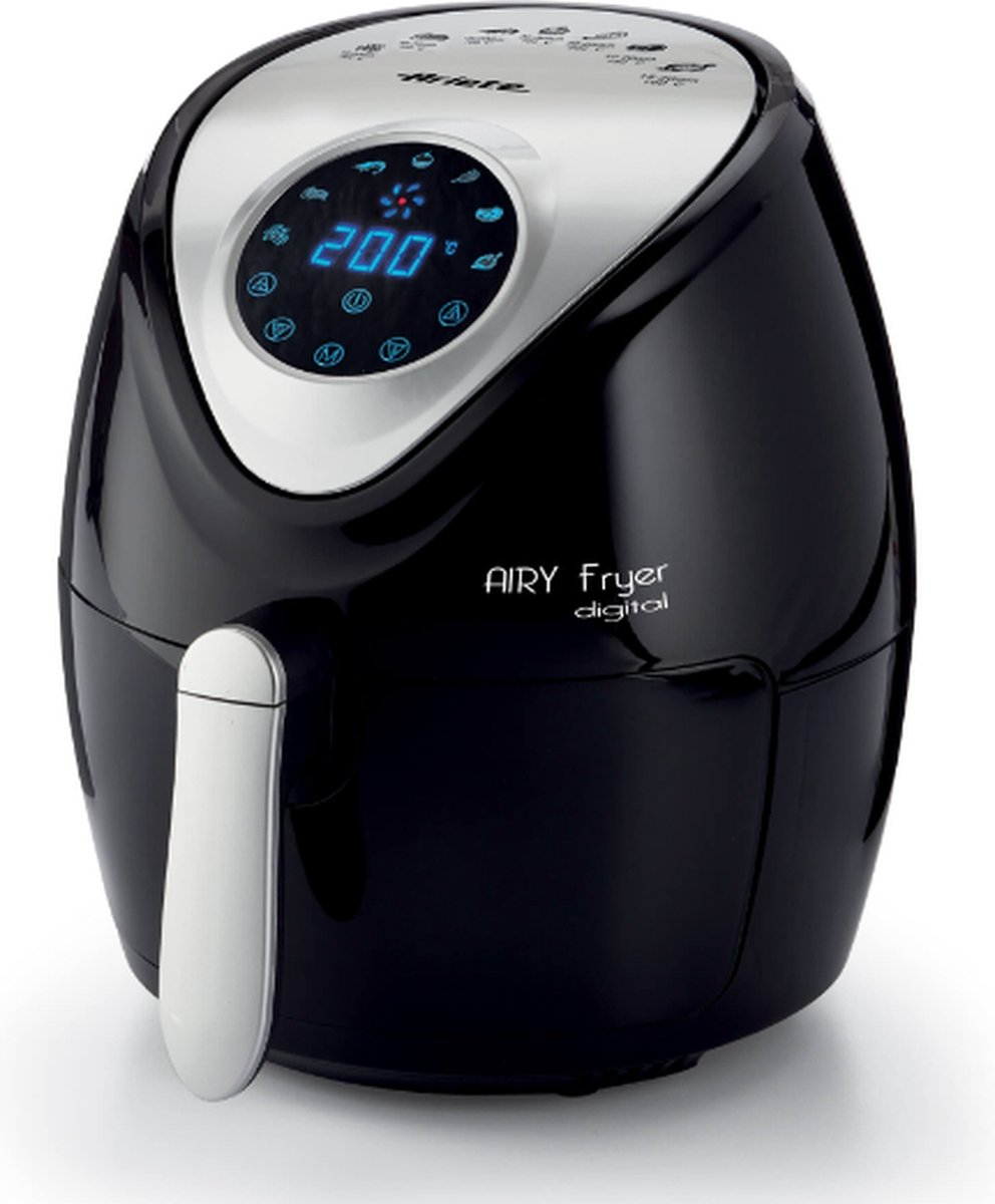 Ariete 4616/00 Heteluchtfriteuse 2,6L Vrijstaand Zwart Zilver