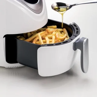 Ariete 4616/03 Heteluchtfriteuse 2,6L Vrijstaand Zilver/Wit