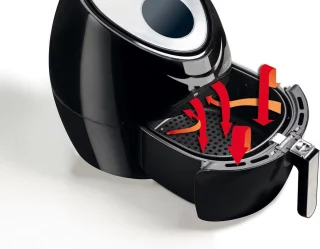 Ariete 4618/00 Airfryer XXL 5.5L Zwart