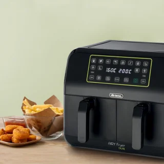 Ariete 4623 l Dubbele Airfryer XXL l 8 Liter