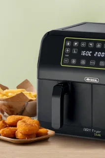 Ariete 4623 l Dubbele Airfryer XXL l 8 Liter