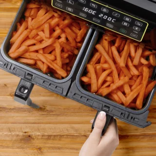 Ariete 4623 l Dubbele Airfryer XXL l 8 Liter