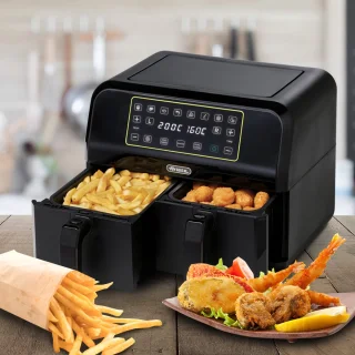 Ariete 4623 l Dubbele Airfryer XXL l 8 Liter