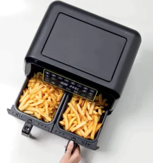 Ariete 4623 l Dubbele Airfryer XXL l 8 Liter