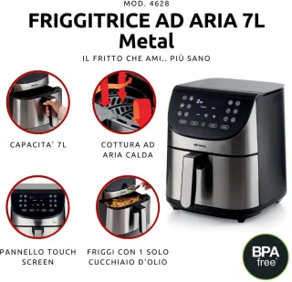 Ariete 4628 Airy Fryer 7L Airfryer