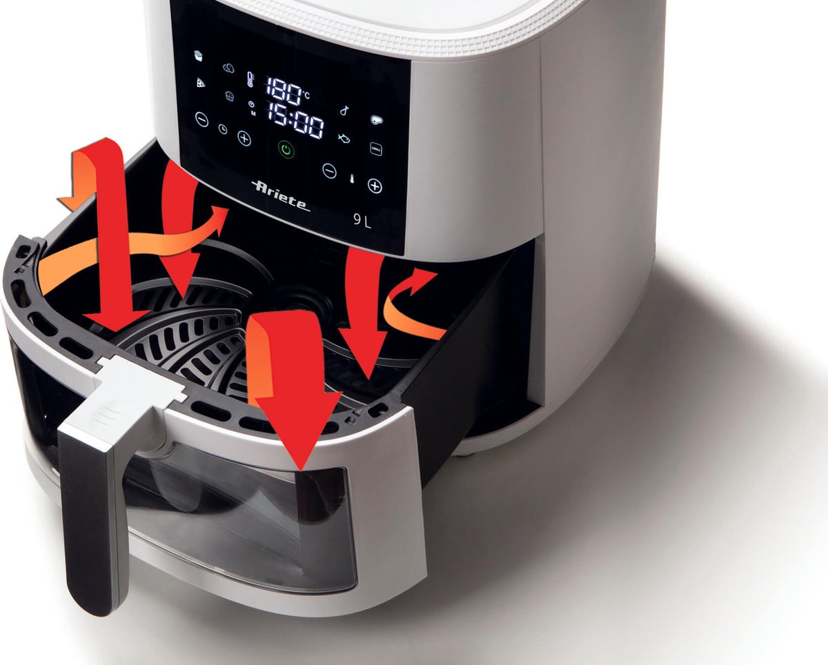 Ariete 4630 Airfryer 9L Wit