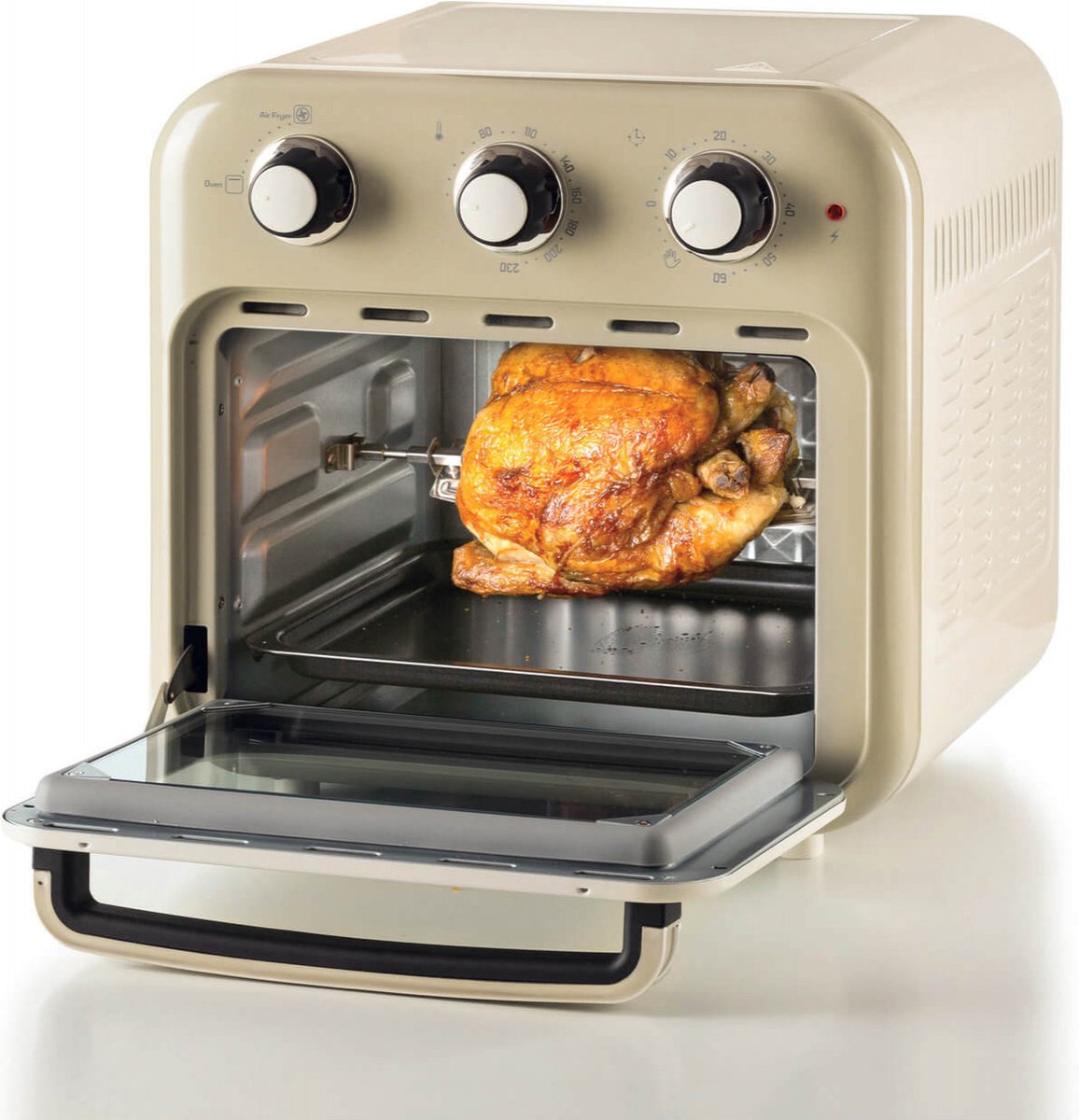 Ariete 4632/03 Vintage Airfryer & Oven 16L Beige
