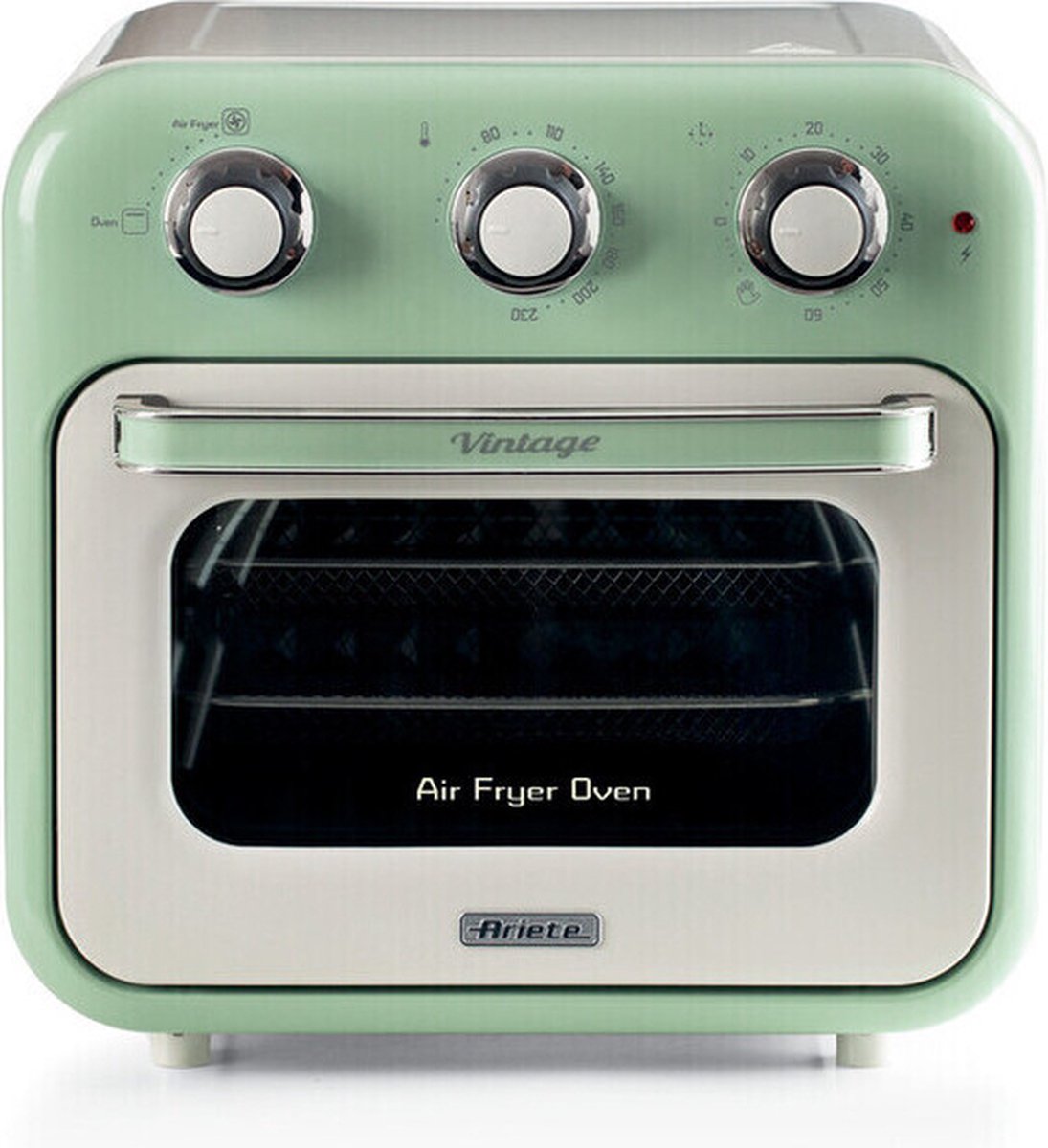 De Ariete 4632/04 Vintage Airfryer & Oven groen in één oogopslag