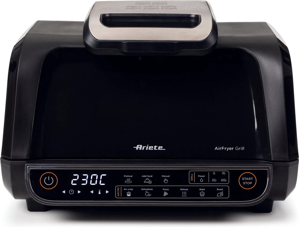 Ariete 4635/00 Airfryer XXL 8L Zwart