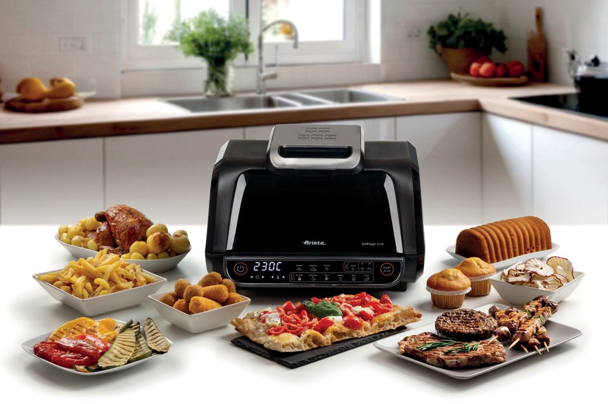 Ariete 4635/00 Airfryer XXL 8L Zwart