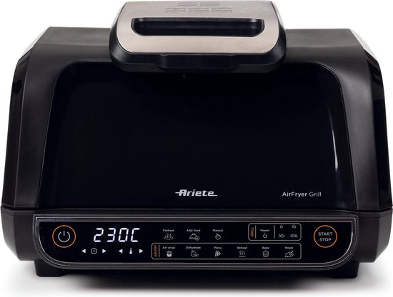 Ariete 4635/00 Airfryer XXL 8L Zwart