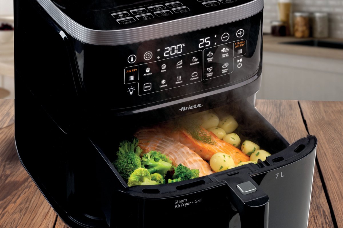 Ariete 4636/00 XXXL Airfryer Stoomoven 7L