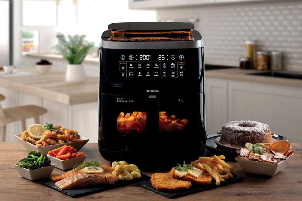 Ariete 4636/00 XXXL Airfryer Stoomoven 7L