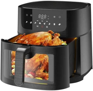 Aurixi® Airfryer XXL Mini-oven Zwart