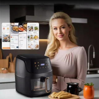Bedee 8L Airfryer Zwart