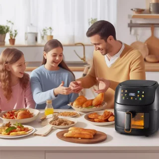 Bedee 8L Airfryer Zwart