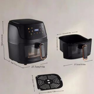 Bedee 8L Airfryer Zwart