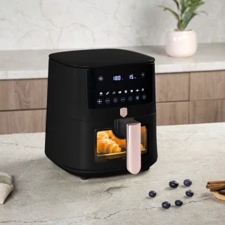Berlinger Haus Airfryer XL 5L Zwart/Rose Goud