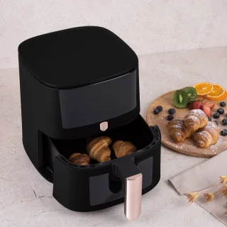 Berlinger Haus Airfryer XL 5L Zwart/Rose Goud