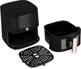 Berlinger Haus Airfryer XL 5L Zwart/Rose Goud