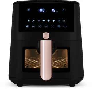 Berlinger Haus Airfryer XL 5L Zwart/Rose Goud