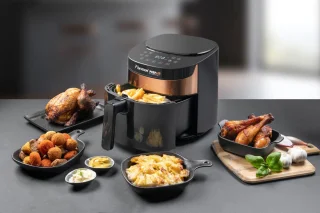 Bestron Airfryer digitale 4L Copper Collection