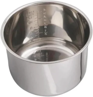 Binnenpot multicooker, standaard formaat, zilverkleurig