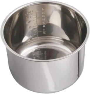 Binnenpot multicooker, standaard formaat, zilverkleurig