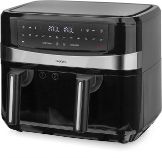 Wat vinden we goed aan de Blokker Dubbele Airfryer AF-130278.1 Zwart