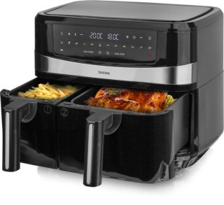 Blokker Dubbele Airfryer AF-130278.1 — Dubbel koken, dubbel gemak