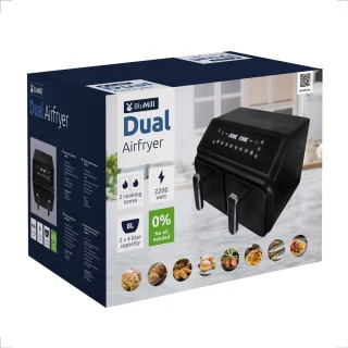 BluMill Airfryer XXL 8L Touchscreen 1700W