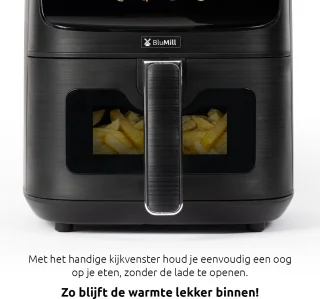 BluMill ColorTouch Airfryer 4,5L 1500W