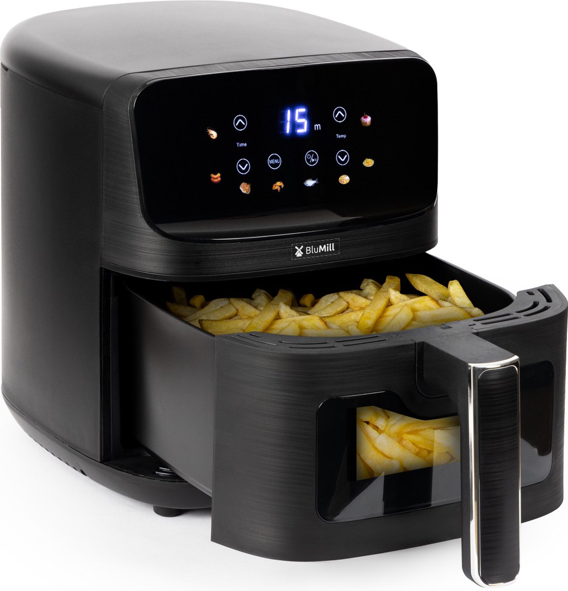 De BluMill ColorTouch Airfryer 4,5L 1500W in één oogopslag