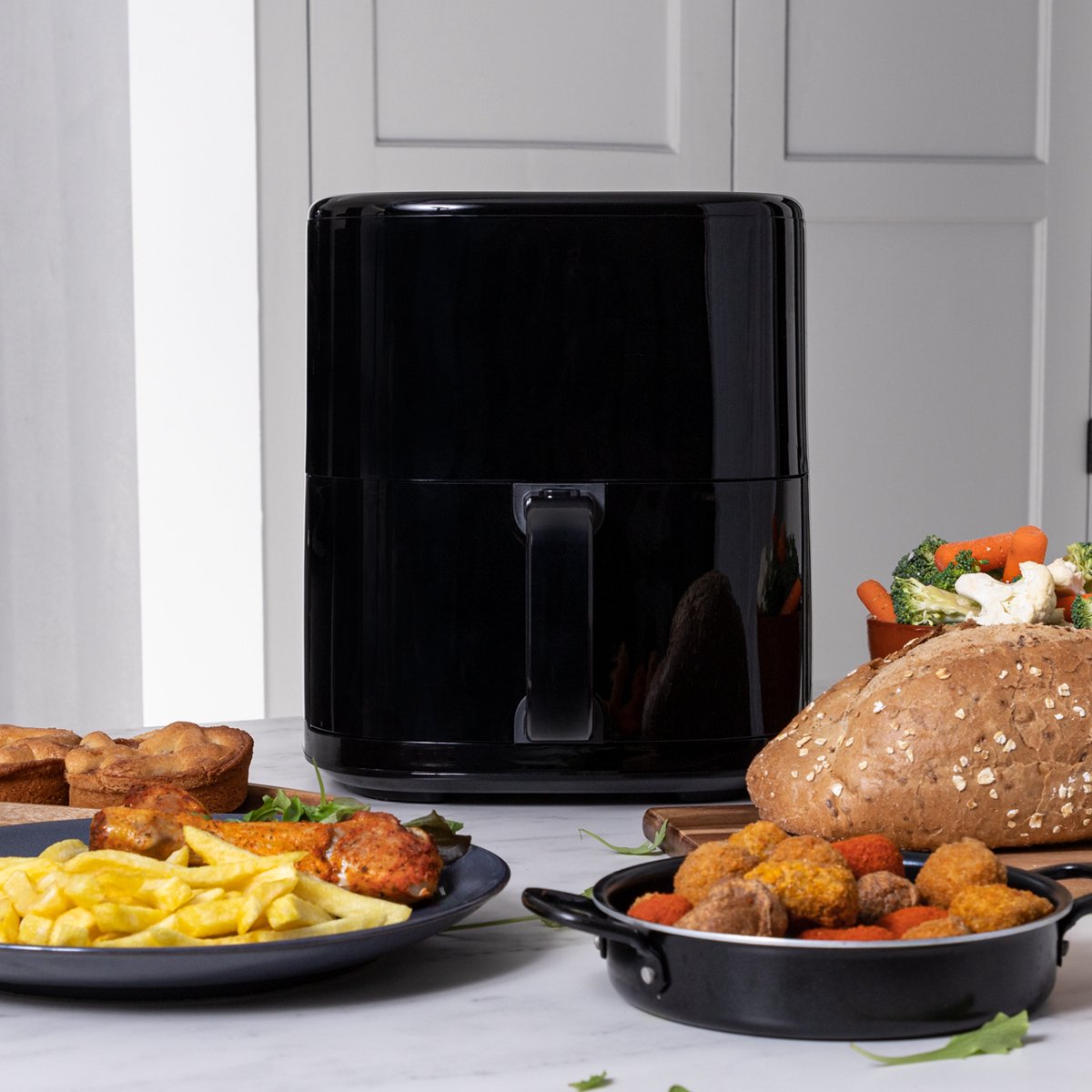 BluMill Digitale Airfryer 5L Touchscreen & App