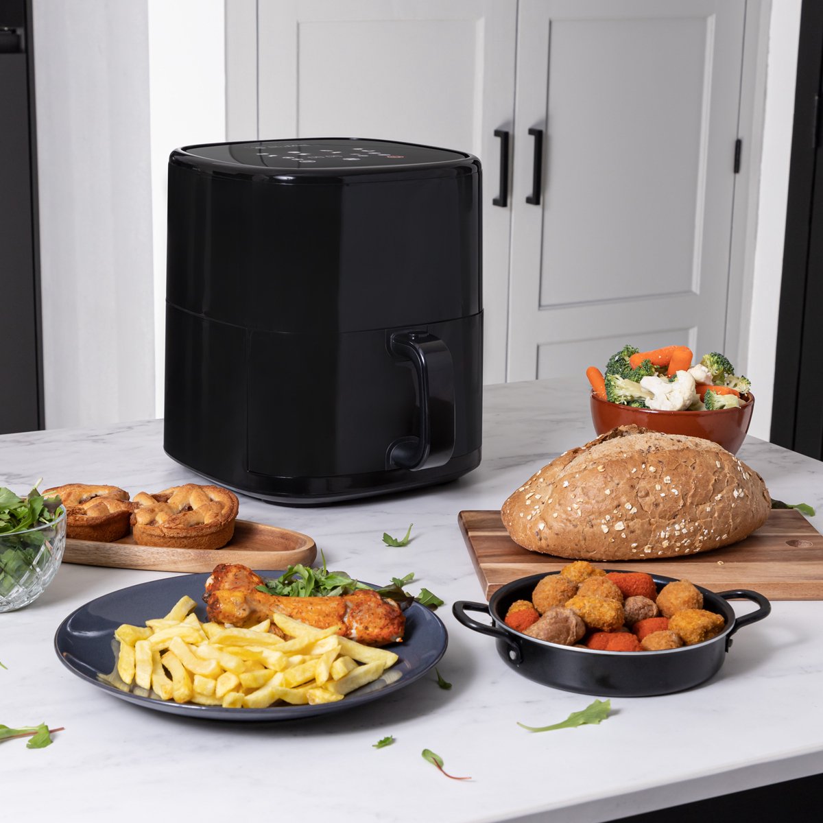 BluMill Digitale Airfryer 5L Touchscreen & App
