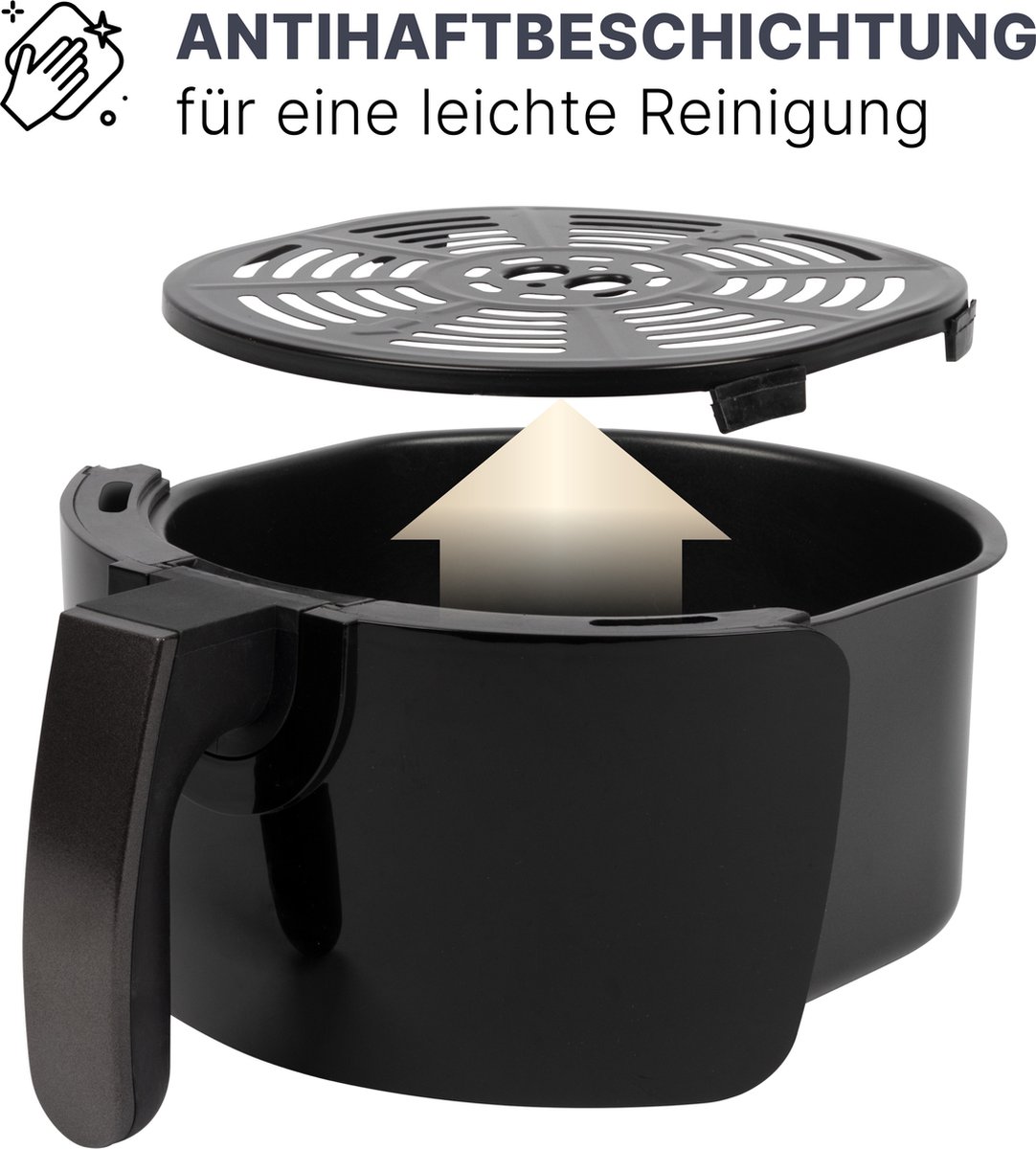 Bomann FR 6057 H Heteluchtfriteuse 3,6L