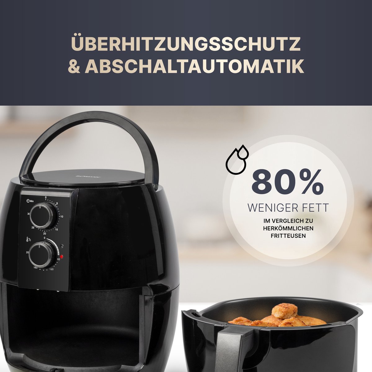 Bomann FR 6057 H Heteluchtfriteuse 3,6L