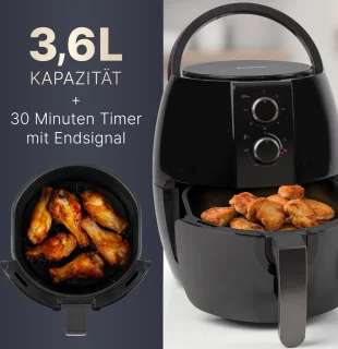 Bomann FR 6057 H Heteluchtfriteuse 3,6L
