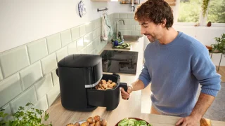Bosch MAF462B0 Serie 4 Airfryer 6,1L Zwart