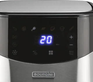 Bourgini Airfryer XXL 4L Digitale Heteluchtfriteuse
