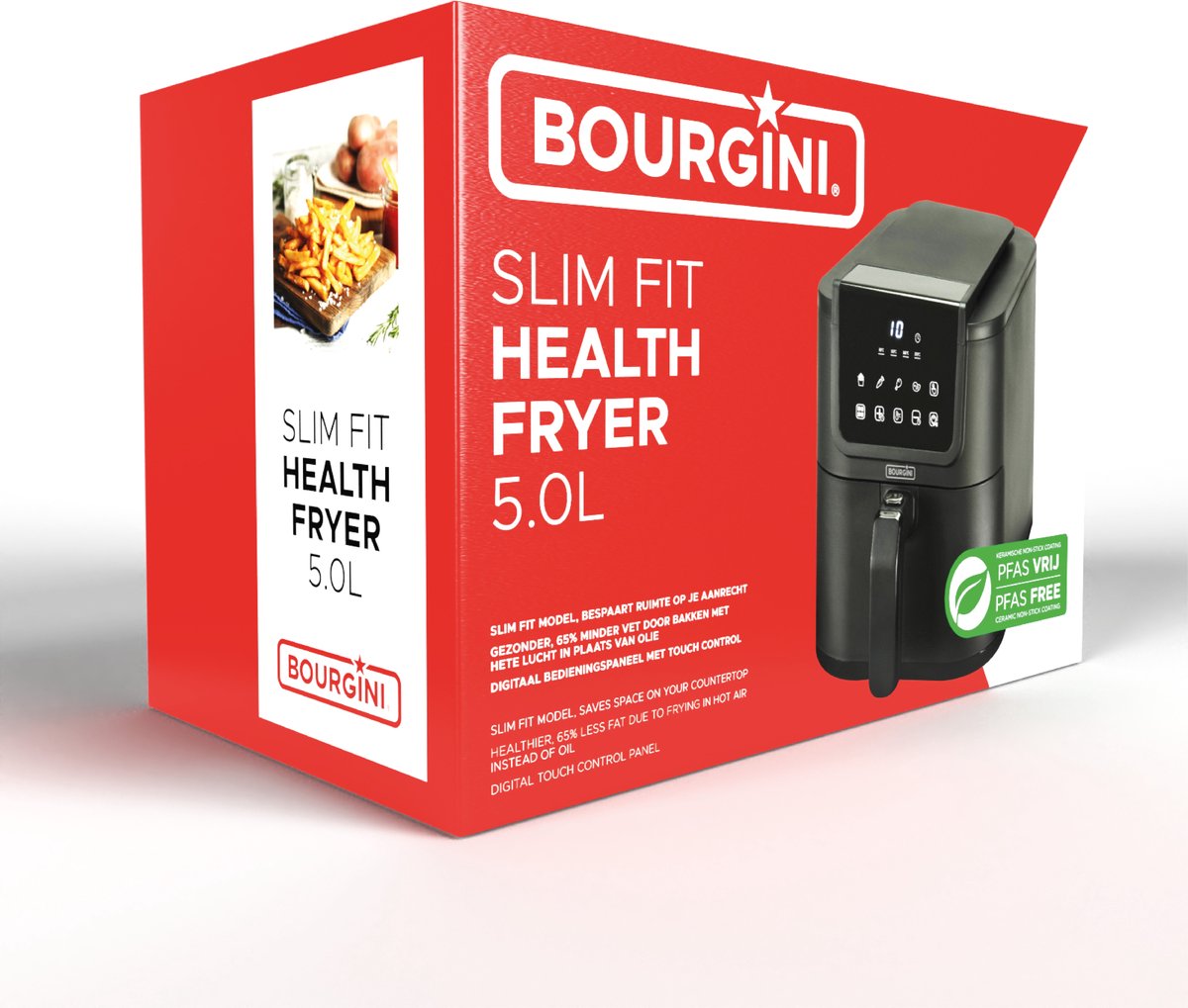 Bourgini Slimfit Airfryer Pure XL 5L