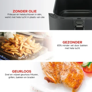 Bourgini Slimfit Airfryer Pure XL 5L