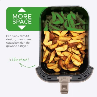 Bourgini Slimfit Airfryer XL Beige 5L
