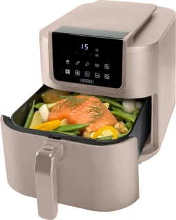 Bourgini Slimfit Airfryer XL Beige 8L 1700W