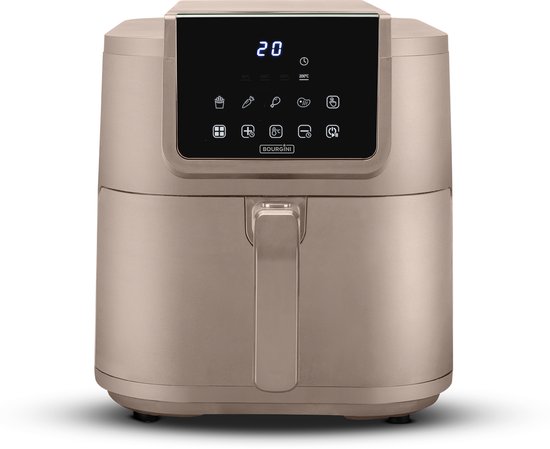 Bourgini Slimfit Airfryer XL Beige 8L 1700W