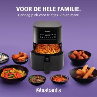 Brabantia Airfryer XXL BBEK1137 5.7L digitaal