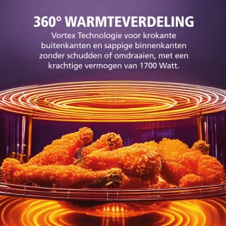 Brabantia Airfryer XXL BBEK1137 5.7L digitaal