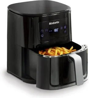 Brabantia HaloAir BBEK1131 Airfryer 5.5L Zwart
